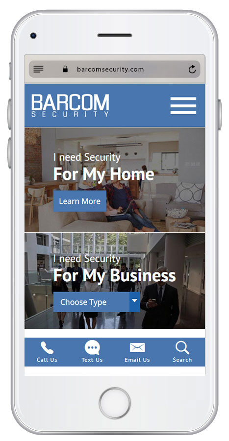 Small Business Mobile Website